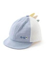 SLAP SLIP BABY とげとげトサカメッシュキャップベビー(46~48cm) ベベ オンライン ストア マタニティウェア・ベビー用品 ベビー帽子 ブルー グリーン