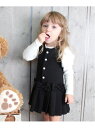 Rora メラ ジャンパースカート(2color) ローラ ワンピース・ドレス ジャンパースカート ブラック ネイビー【送料無料】