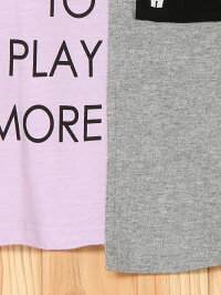 【SALE/40%OFF】branshes リメイク風半袖Tシャツ ブランシェス カットソー【RBA_S】【RBA_E】