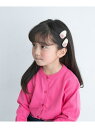 DOORS MILK x SODA BLOOM HAIR CLIP(KIDS) アーバンリサーチドアーズ ファッション雑貨 その他のファッション雑貨 ホワイト ピンク