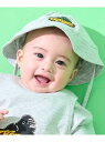 【SALE/50%OFF】XLARGE KIDS OGゴリラ&ロゴベビーハット ナルミヤオンライン マタニティウェア・ベビー用品 その他のベビーグッズ ホワイト グレー【RBA_E】