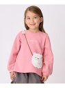 【SALE/20%OFF】any FAM KIDS 【すみっコぐらし】ポシェット トレーナー エニィファム トップス スウェット・トレーナー ブルー パープル ...