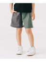 B:MING by BEAMS クレイジー ショート パンツ2025SS(100~140cm) ビーミング ライフストア バイ ビームス パンツ その他のパンツ グレー パープル(4)