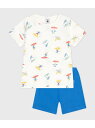 PETIT BATEAU 半袖パジャマ プチバトー インナー・ルームウェア パジャマ【送料無料】