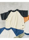【SALE/10%OFF】BREEZE WEB限定 ラグランTシャツ エフオーオンラインストア トップス カットソー・Tシャツ ブルー ピンク オレンジ カーキ...