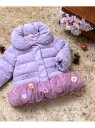 panpantutu お花とリボンのバルーンコート(140・150cm) パンパンチュチュ ジャケット・アウター その他のジャケット・アウター ブルー パープル...