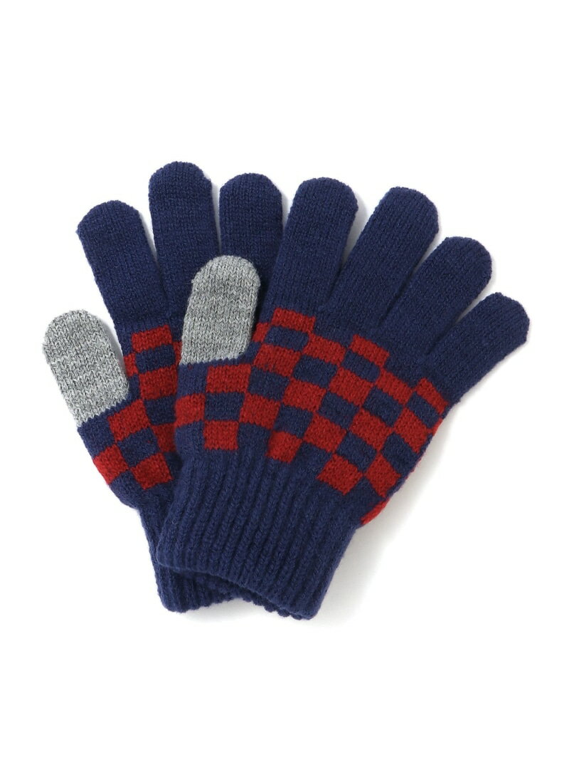 【SALE／30%OFF】OCEAN&GROUND OCEAN&GROUND/(K)ニットマルチパターン手袋 オーシャンアンドグラウンド..