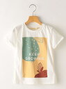 【SALE／70%OFF】SHIPS KIDS soft gallery:Bass T-shirt Grow(100~120cm) シップス トップス その他のトップス ブラウン【RBA_E】