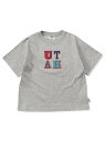 BREEZE WEB限定 【リンク】ロゴアップリケTシャツ エフオーオンラインストア トップス カットソー・Tシャツ グリーン グレー ホワイト パープル イエ...