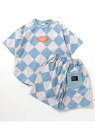 【SALE/10%OFF】BREEZE WEB限定 バリエーションセットアップ エフオーオンラインストア トップス カットソー・Tシャツ ブルー グレー イエロ...