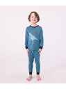 PETIT BATEAU パジャマ プチバトー インナー・ルームウェア パジャマ グリーン【送料無料】