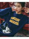 【SALE/50%OFF】Lovetoxic 【Disney】ニットプルオーバー ナルミヤオンライン トップス ニット レッド ネイビー ホワイト【RBA_E】