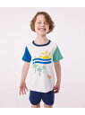 【SALE/30%OFF】PETIT BATEAU 半袖パジャマ プチバトー インナー・ルームウェア パジャマ【RBA_E】【送料無料】
