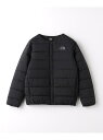 UNITED ARROWS green label relaxing ＜THE NORTH FACE＞TJ マイクロゼファー カーディガン 110cm-130cm ユナイテッドアローズ グリーンレーベルリラクシング ジャケット・アウター ブルゾン・ジャンパー ブラック カーキ【送料無料】