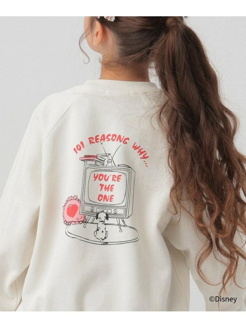 GLOBAL WORK Disney/あったかクルースウェット/キッズ/603689 グローバルワーク トップス スウェット・トレーナー ホワイト ブルー ブラック グレーのサムネイル