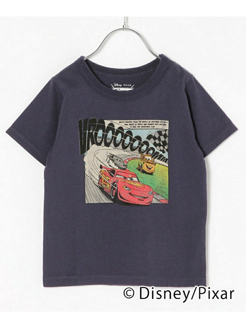 GLOBAL WORK (K)Disney、Disney Pixar/プリントTEE半袖 グローバルワーク カットソー キッズカットソー ホワイト グリーン グレー ネイビー パープル ブラックのサムネイル