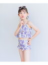 【SALE/30%OFF】BAYFLOW 【RUSTY(ラスティ)】別注SWIMフリルセパレート(KIDS) ベイフロー 水着・スイムグッズ 水着 グリーン ピンク【RBA_E】