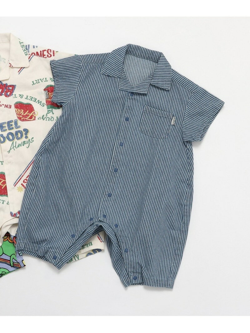 【SALE／30%OFF】BREEZE 【リンク】NEWシェフシャツオール エフオーオンラインストア マタニティウェア・ベビー用品 ロンパース・カバーオール ホワイト【RBA_E】