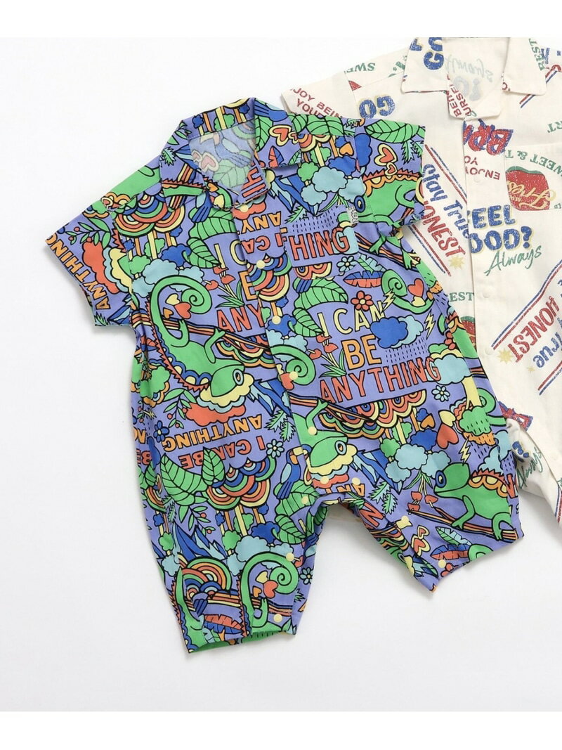 【SALE／30%OFF】BREEZE 【リンク】NEWシェフシャツオール エフオーオンラインストア マタニティウェア・ベビー用品 ロンパース・カバーオール ホワイト【RBA_E】