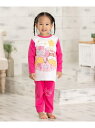 ANPANMAN KIDS COLLECTION APKC/(K)長袖光るパジャマ ピンク アンパンマンキッズコレクション インナー・ルームウェア パジャマ ピンク