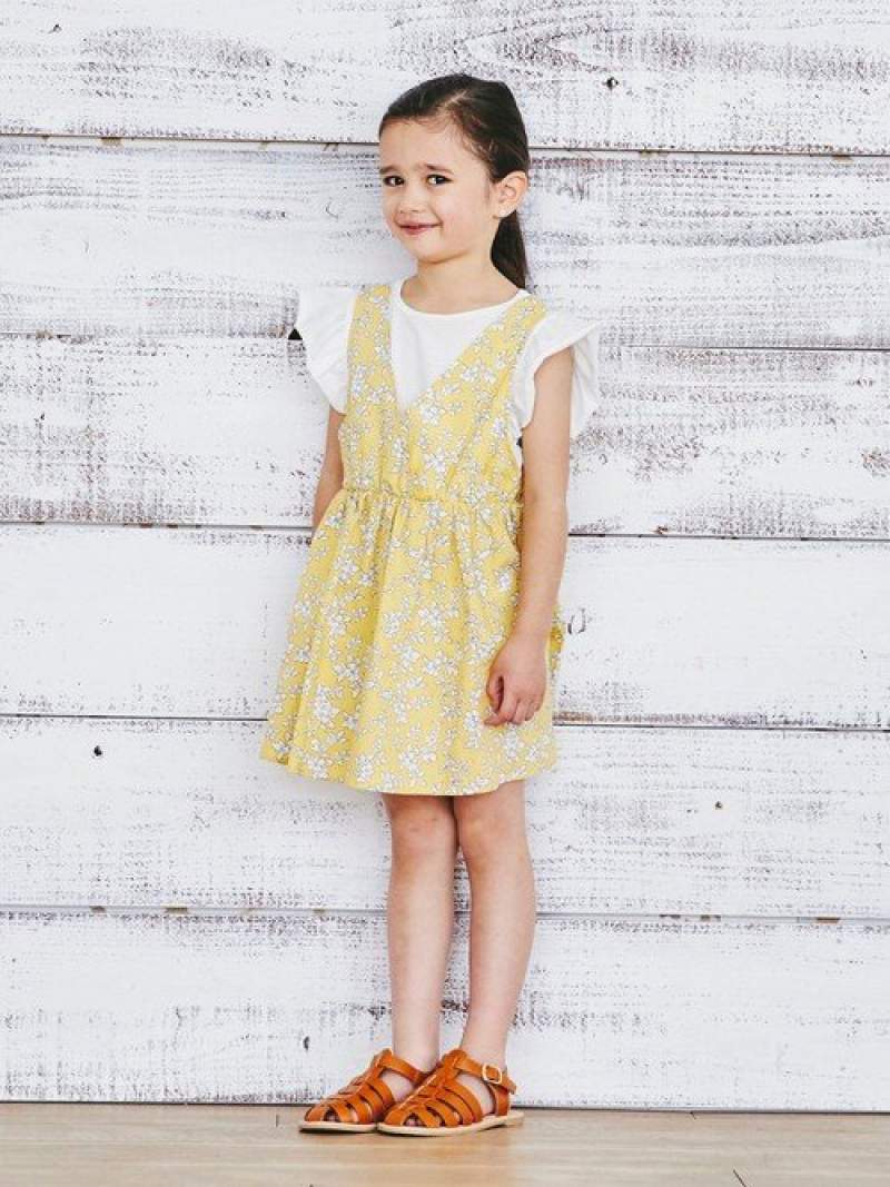 【SALE／50%OFF】UNITED ARROWS green label relaxing フラワープリントレイヤードワンピース ユナイテッドアローズ グリーンレーベルリラクシング ワンピース・ドレス シャツワンピース ホワイト ブルー【RBA_E】のサムネイル