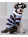 【SALE/30%OFF】petit main 【DOG】ラガーシャツ ナルミヤオンライン ペット用品 ペットウェア・ペット服 ネイビー ベージュ ブルー【RB...