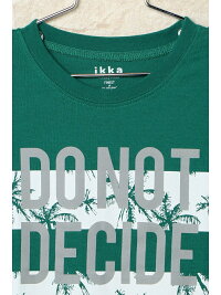 【SALE/25%OFF】ikka kids リーフボーダーロゴT(100ー160cm) イッカ カットソー【RBA_S】【RBA_E】