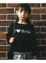 【SALE/50%OFF】BeBe ロゴジャガードニット(90~150cm) ベベ オンライン ストア トップス ニット ホワイト ブラック【RBA_E】【送料...