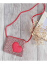 【SALE/45%OFF】lulu noix lulu noix/(K)ハートスパンコールミニポシェット ミニョントレフル ルームヨンマルサンセレクティッド バ...