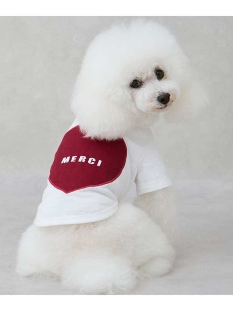 【SALE/40%OFF】petit main 【リンク】【DOG】(防汚加工)背中ハートT ナルミヤオンライン ファッション雑貨 その他のファッション雑貨 ピンク ホワイト グレー【RBA_E】