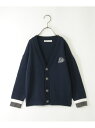 【SALE/30%OFF】ikka 袖リブラインスクールニットカーディガン(120~160cm) イッカ トップス ニット ホワイト【RBA_E】