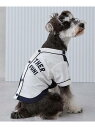 【SALE/40%OFF】petit main 【リンク】【DOG】ベースボールシャツ ナルミヤオンライン ファッション雑貨 その他のファッション雑貨 ホワイト【RBA_E】
