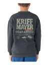 【SALE/30%OFF】KRIFF MAYER (K)裏起毛 クルー スウェット (バックロゴ) クリフメイヤー トップス スウェット・トレーナー カーキグリ...