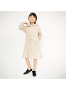 【SALE／80%OFF】COMME CA ISM フェイクファー ワンピース コムサイズム ワンピース・ドレス その他のワンピース・ドレス ベージュ ブラウン【RBA_E】