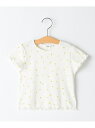 SHIPS KIDS SHIPS KIDS:80~90cm / フラワー テキスタイル 半袖 TEE シップス トップス カットソー・Tシャツ ホワイト【送料無料】(4)