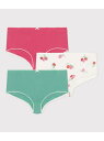 【SALE/10%OFF】PETIT BATEAU ショーツ3枚組 プチバトー インナー・ルームウェア ショーツ【RBA_E】【送料無料】