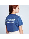 【SALE/60%OFF】AIGLE ドライロゴTシャツ エーグル トップス シャツ・ブラウス ブルー ホワイト【RBA_E】