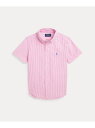 POLO RALPH LAUREN (ボーイズ 2才~7才)ストライプド シアサッカー ショートスリーブ シャツ ラルフローレン トップス シャツ・ブラウス ピ...