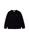【SALE/40%OFF】DIESEL キッズ ニット ワンポイント ディーゼル トップス ニット ブラック ベージュ【RBA_E】【送料無料】