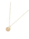 【SALE/60%OFF】PINK-latte イニシャルプチネックレス ピンク ラテ アクセサリー・腕時計 ネックレス ゴールド【RBA_E】