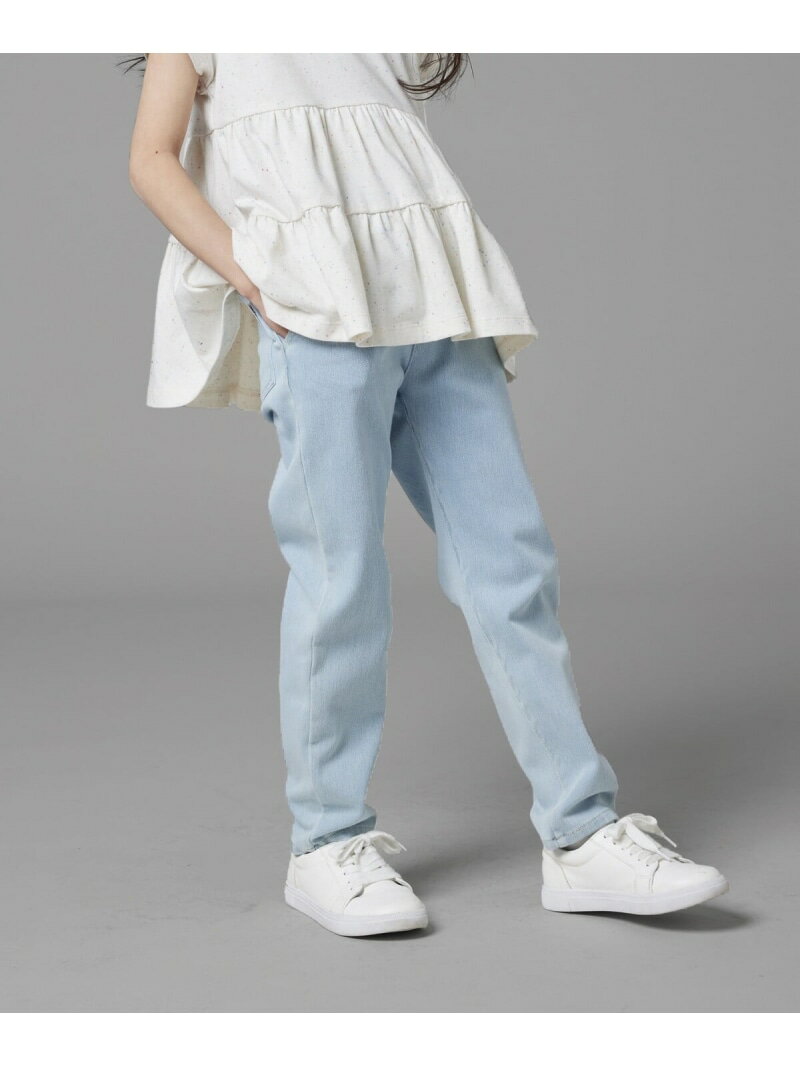 COMME CA ISM のびのびパンツ コムサイズム パンツ その他のパンツ ブラック