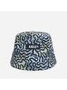 【SALE/30%OFF】AIGLE プリントバケットハット エーグル 帽子 ハット グリーン【RBA_E】【送料無料】