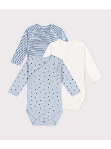 【SALE/10%OFF】PETIT BATEAU 長袖合わせボディ3枚組 プチバトー マタニティウェア・ベビー用品 ロンパース・カバーオール【RBA_E】【送料無料】 【SALE/10%OFF】PETIT BATEAU 長袖合わせボディ3枚組 プチバトー マタニティウェア・ベビー用品 ロンパース・カバーオール【RBA_E】【送料無料】