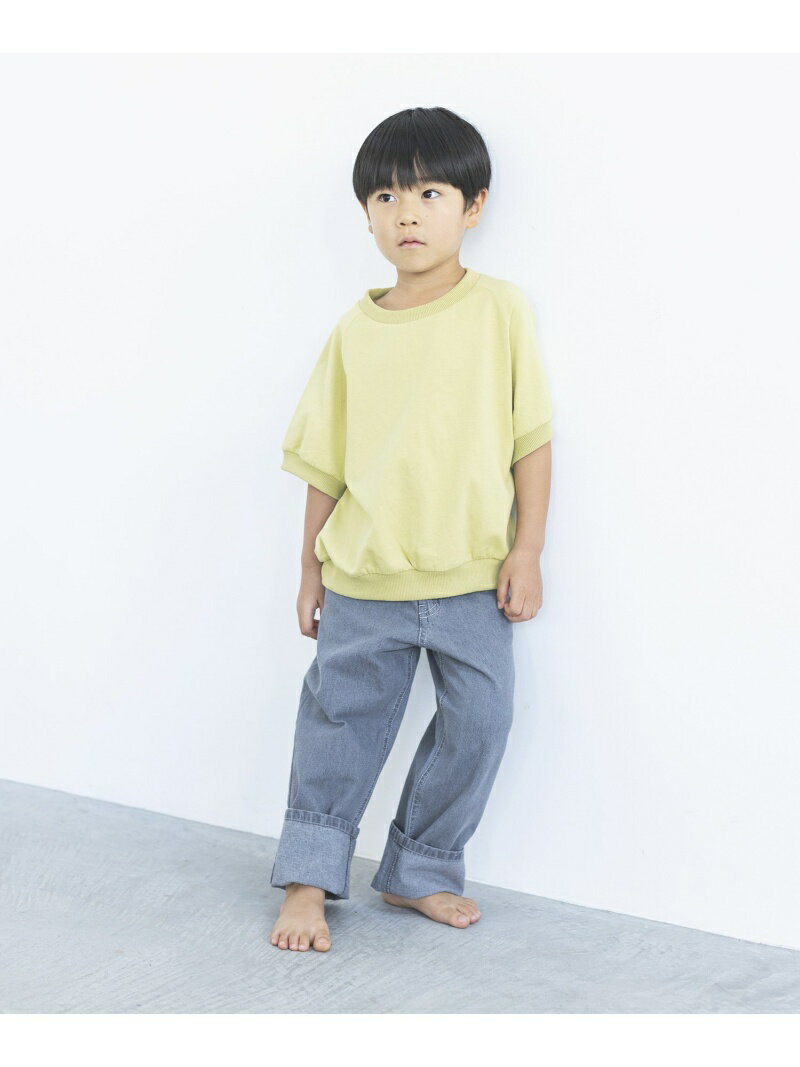 楽天Rakuten Fashion Kids【SALE／60％OFF】LA PEAU DE GEM / led.tokyo / uneven ooju/（K）ヘビーウェイトTシャツ ラポドゥジェム / レッドトウキョウ/オージュ トップス カットソー・Tシャツ グリーン ホワイト ネイビー【RBA_E】