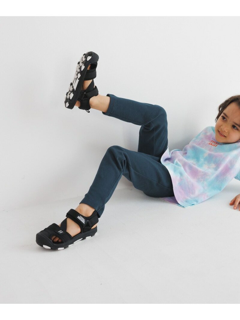 楽天Rakuten Fashion KidsBAYFLOW [再入荷!!プチプラ¥1430]のびのびストレッチフライスパンツ（KIDS） ベイフロー 靴下・レッグウェア レギンス・スパッツ グレー ブラック カーキ ブルー パープル