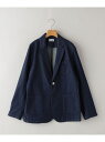 SHIPS KIDS ARCH&LINE:155~165cm / インディゴ ベーシック ジャケット シップス ジャケット・アウター テーラードジャケット・ブレ...