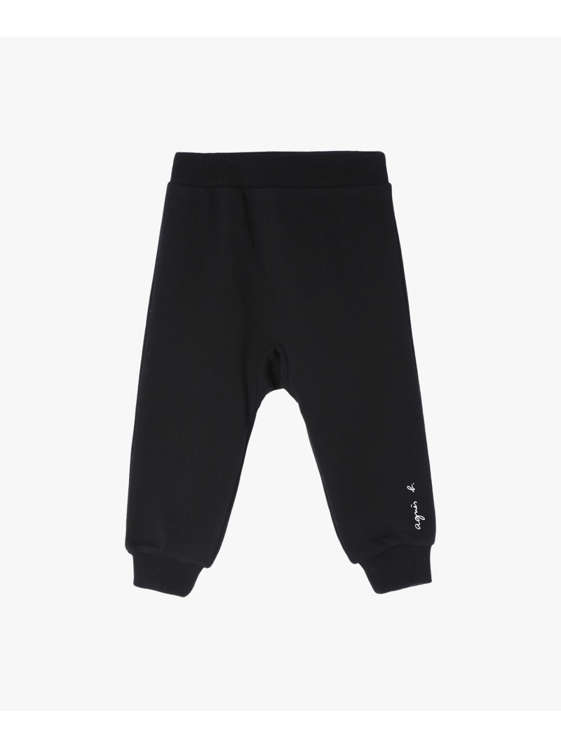agnes b. ENFANT SER2 L PANTALON ベビー パンツ アニエスベー パンツ その他のパンツ ブラック【送料無料】