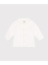 【SALE/40%OFF】PETIT BATEAU ポプリンシャツ プチバトー トップス シャツ・ブラウス ホワイト【RBA_E】【送料無料】