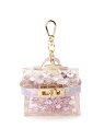 fafa (K)CLARA ROSE_EARPHONES POUCH フェフェ 財布・ポーチ・ケース ポーチ ピンク
