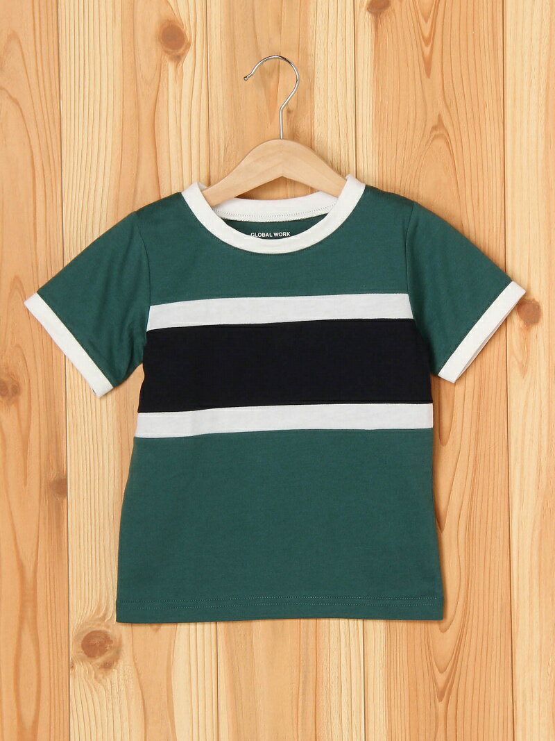 【SALE／33%OFF】GLOBAL WORK (K)ラガーボーダーキリカエT グローバルワーク カットソー【RBA_S】【RBA_E】